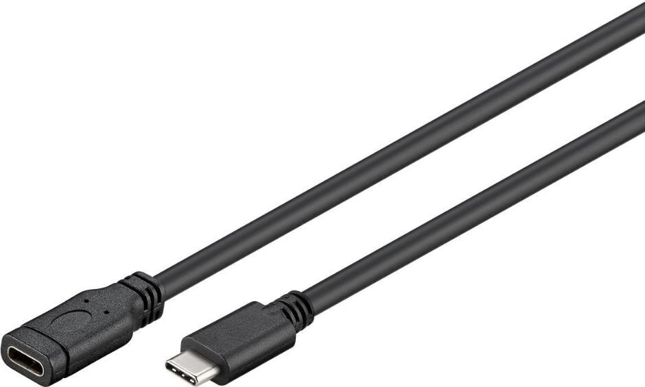MicroConnect USB-C - USB-C 1 m (USB3.1CC1EX) hinta ja tiedot | Puhelinkaapelit | hobbyhall.fi