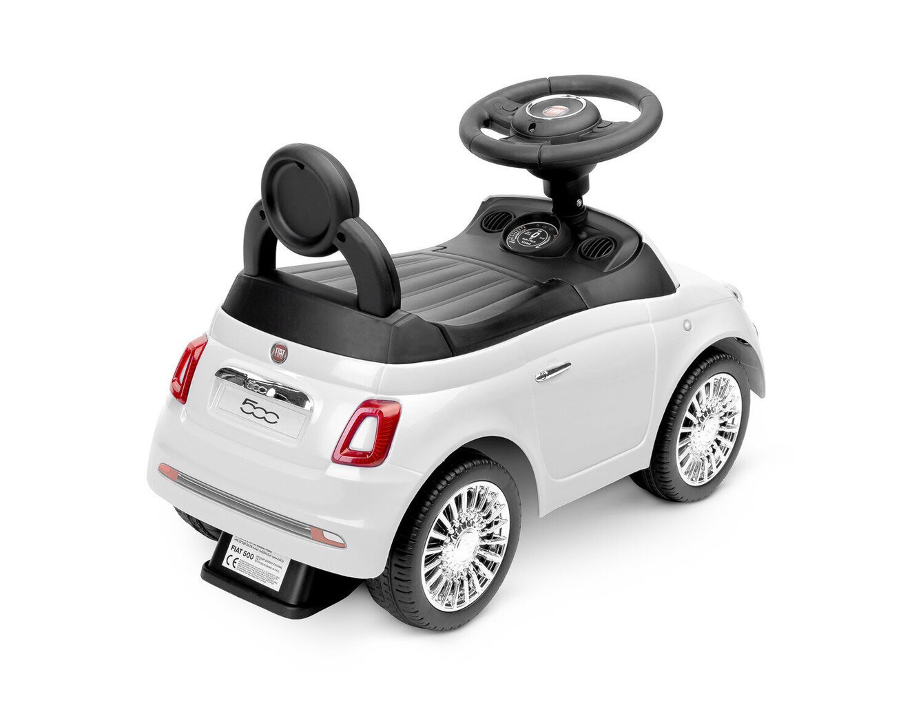 Fiat 500 auto, valkoinen hinta ja tiedot | Vauvan lelut | hobbyhall.fi