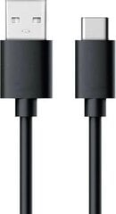 Realpower USB-A - USB-C 0.6 m (255650) hinta ja tiedot | Puhelinkaapelit | hobbyhall.fi