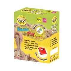 Gerardo's Toys Secret Sand kineettinen hiekka leikkurilla, vihreä 500 g hinta ja tiedot | Kehittävät lelut | hobbyhall.fi