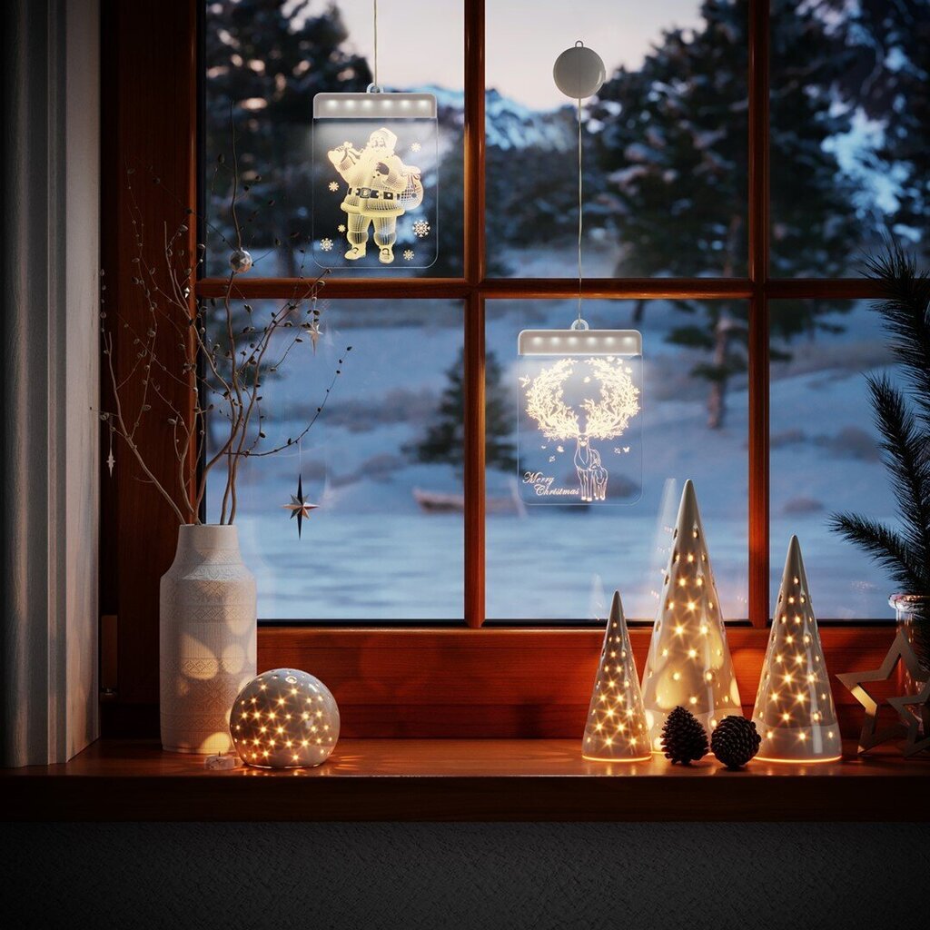 LED-koriste AmeliaHome Deer hinta ja tiedot | Joulukoristeet | hobbyhall.fi