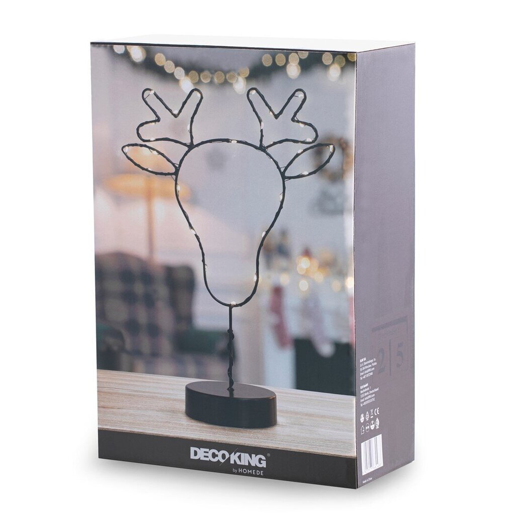 Koriste Decoking Luna Deer hinta ja tiedot | Joulukoristeet | hobbyhall.fi