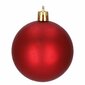 Kuusenkoristepallot, punainen, 30 kpl, 6 cm hinta ja tiedot | Joulukuusen koristeet | hobbyhall.fi