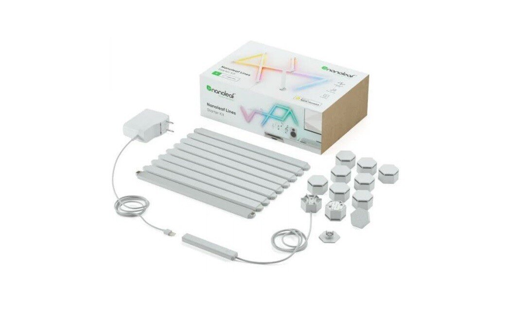 Nanoleaf Lines Starter Kit (9 paneelia) hinta ja tiedot | LED-valonauhat | hobbyhall.fi