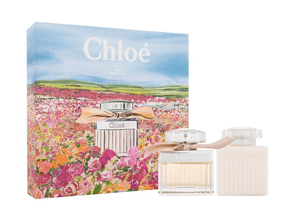 Chloé Chloe EDP Lahjapaketti naisille, hajuvesi 50 ml + vartalovoide 100 ml hinta ja tiedot | Naisten hajuvedet | hobbyhall.fi