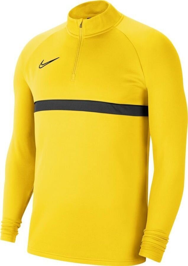 Nike Academy 21 Drill Top M CW6110 719 -verryttelypaita, keltainen hinta ja tiedot | Jalkapallovaatteet ja -varusteet | hobbyhall.fi