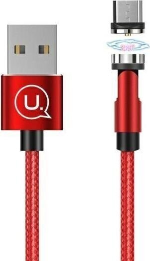 Usams USB-A - microUSB 1 m (109580) hinta ja tiedot | Puhelinkaapelit | hobbyhall.fi