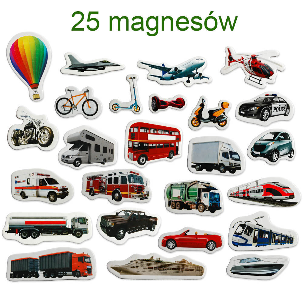 Ajoneuvot MV 6032-17 Magneettisarja hinta ja tiedot | Poikien lelut | hobbyhall.fi