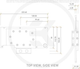 EK Water Blocks, 3831109836477 hinta ja tiedot | EK Water Blocks Tietokoneet ja pelaaminen | hobbyhall.fi