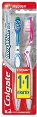 Colgate Max White keskikova hammasharja, 2 kpl hinta ja tiedot | Suuhygienia | hobbyhall.fi
