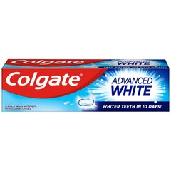Valkaiseva hammastahna Colgate Advanced White Whiter Teeth In 10 Days, 100 ml hinta ja tiedot | Suuhygienia | hobbyhall.fi
