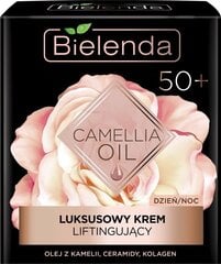 Kiinteyttävä kasvovoide Bielenda Camellia Oil Luxurious Lifting Face Skin Cream 50+, 50 ml hinta ja tiedot | Kasvovoiteet | hobbyhall.fi