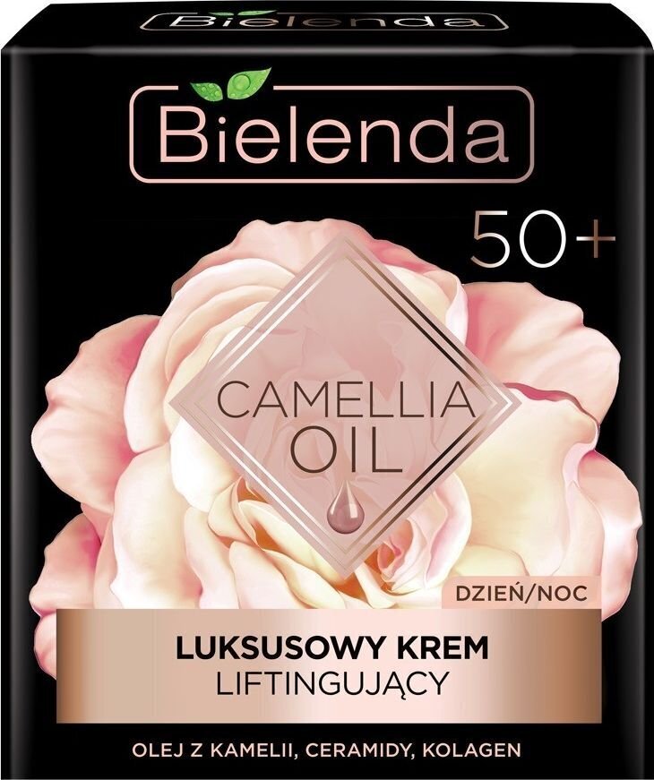 Kiinteyttävä kasvovoide Bielenda Camellia Oil Luxurious Lifting Face Skin Cream 50+, 50 ml hinta ja tiedot | Kasvovoiteet | hobbyhall.fi