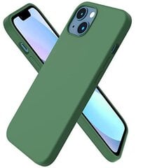 Evelatus Liquid Silicone iPhone 13, vihreä hinta ja tiedot | Puhelimen kuoret ja kotelot | hobbyhall.fi