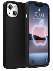 Evelatus Liquid Silicone iPhone 13, musta hinta ja tiedot | Puhelimen kuoret ja kotelot | hobbyhall.fi