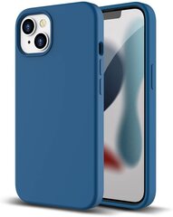 Evelatus Liquid Silicone iPhone 13, sininen hinta ja tiedot | Puhelimen kuoret ja kotelot | hobbyhall.fi