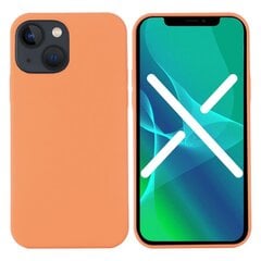 Evelatus Liquid Silicone iPhone 13, oranssi hinta ja tiedot | Puhelimen kuoret ja kotelot | hobbyhall.fi