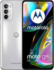 Motorola Moto G82 5G, Dual SIM, 6/128GB, White Lily hinta ja tiedot | Matkapuhelimet | hobbyhall.fi