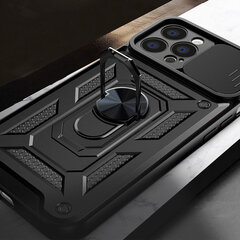 Hybrid Armor Camshield, iPhone 14, sininen hinta ja tiedot | Puhelimen kuoret ja kotelot | hobbyhall.fi