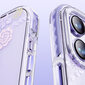 Kingxbar Flora Series iPhone 14 MagSafe, violetti hinta ja tiedot | Puhelimen kuoret ja kotelot | hobbyhall.fi