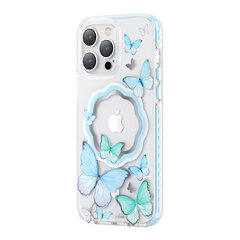 Kingxbar Butterfly Series iPhone 14 Pro Max MagSafe, sininen hinta ja tiedot | Kingxbar Puhelimet, älylaitteet ja kamerat | hobbyhall.fi