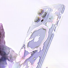 Kingxbar Butterfly Series iPhone 14 Plus MagSafe, violetti hinta ja tiedot | Kingxbar Matkapuhelimet ja tarvikkeet | hobbyhall.fi