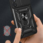 Hybrid Armor Camshield Samsung Galaxy S23+, punainen hinta ja tiedot | Puhelimen kuoret ja kotelot | hobbyhall.fi