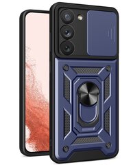 Hybrid Armor Camshield Samsung Galaxy S23 Ultra, musta hinta ja tiedot | Puhelimen kuoret ja kotelot | hobbyhall.fi
