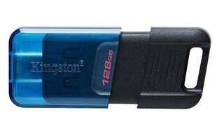 Kingston 128 Gt DataTraveler 80 M, USB-C 3.2 Gen 1 hinta ja tiedot | Muistitikut | hobbyhall.fi