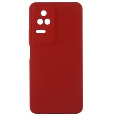 Evelatus Soft Touch Xiaomi Poco F4, punainen hinta ja tiedot | Puhelimen kuoret ja kotelot | hobbyhall.fi