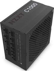 NZXT C1000 Gold, 1000W, 80 Plus kultainen hinta ja tiedot | Virtalähteet | hobbyhall.fi