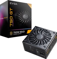 EVGA SuperNOVA 750 GT, 750W, 80 Plus Gold hinta ja tiedot | EVGA Tietokoneet ja pelaaminen | hobbyhall.fi