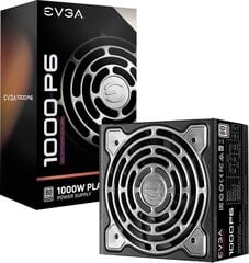 EVGA SuperNOVA 1000 P6, 1000 W, 80 Plus Platinum hinta ja tiedot | EVGA Tietokoneet ja pelaaminen | hobbyhall.fi