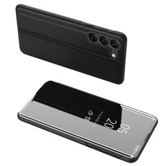 Clear View Samsung Galaxy S23, musta hinta ja tiedot | Puhelimen kuoret ja kotelot | hobbyhall.fi