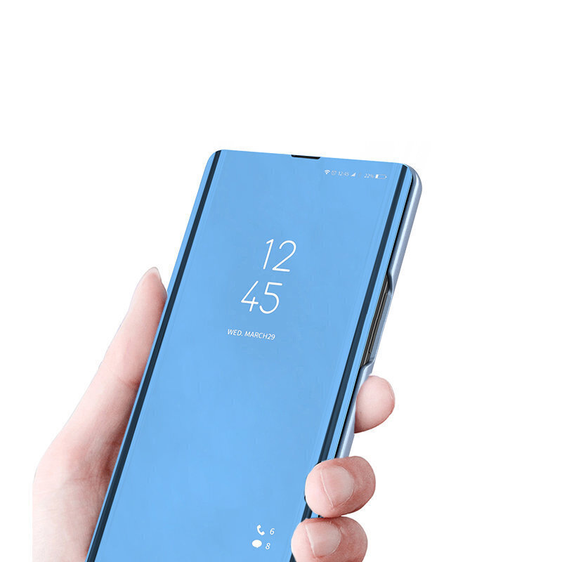 Clear View Samsung Galaxy S23, vaaleanpunainen hinta ja tiedot | Puhelimen kuoret ja kotelot | hobbyhall.fi