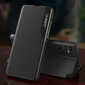 Eco Leather View Samsung Galaxy S23+, musta hinta ja tiedot | Puhelimen kuoret ja kotelot | hobbyhall.fi