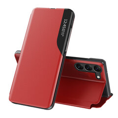 Eco Leather View Samsung Galaxy S23+, punainen hinta ja tiedot | Puhelimen kuoret ja kotelot | hobbyhall.fi