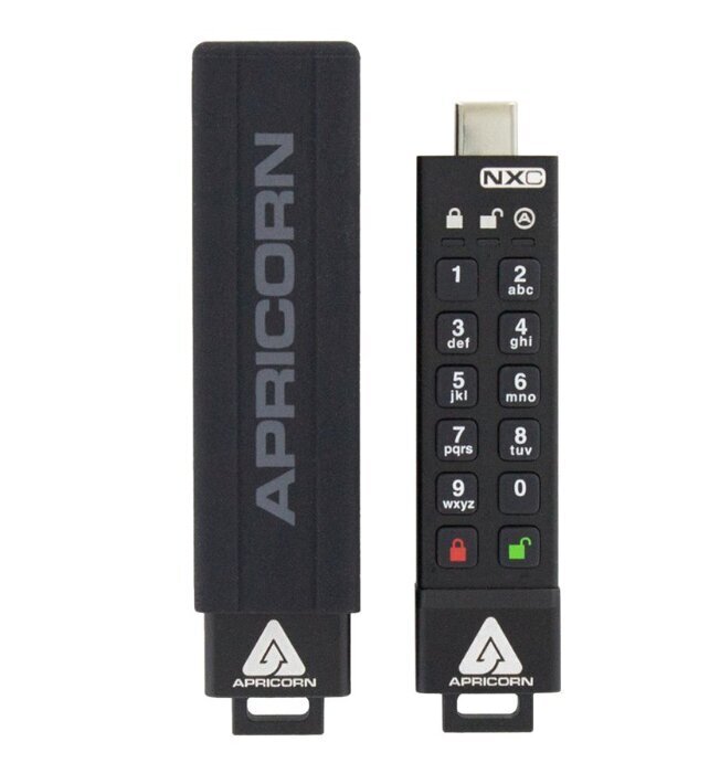 Apricorn Aegis Secure Key 3NXC 16 GB hinta ja tiedot | Muistitikut | hobbyhall.fi