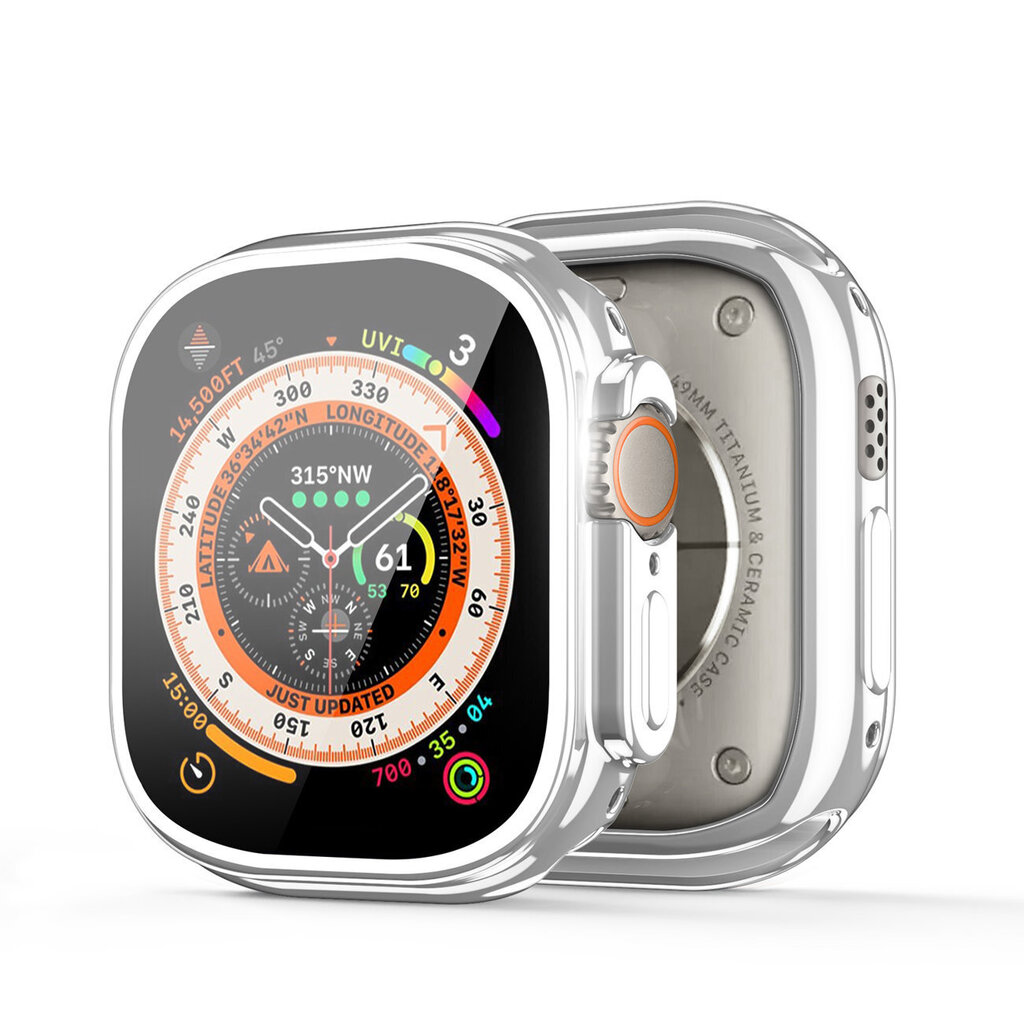 Dux Ducis, Apple Watch Ultra 49mm, hopea hinta ja tiedot | Älykellojen ja aktiivisuusrannekkeiden lisätarvikkeet | hobbyhall.fi