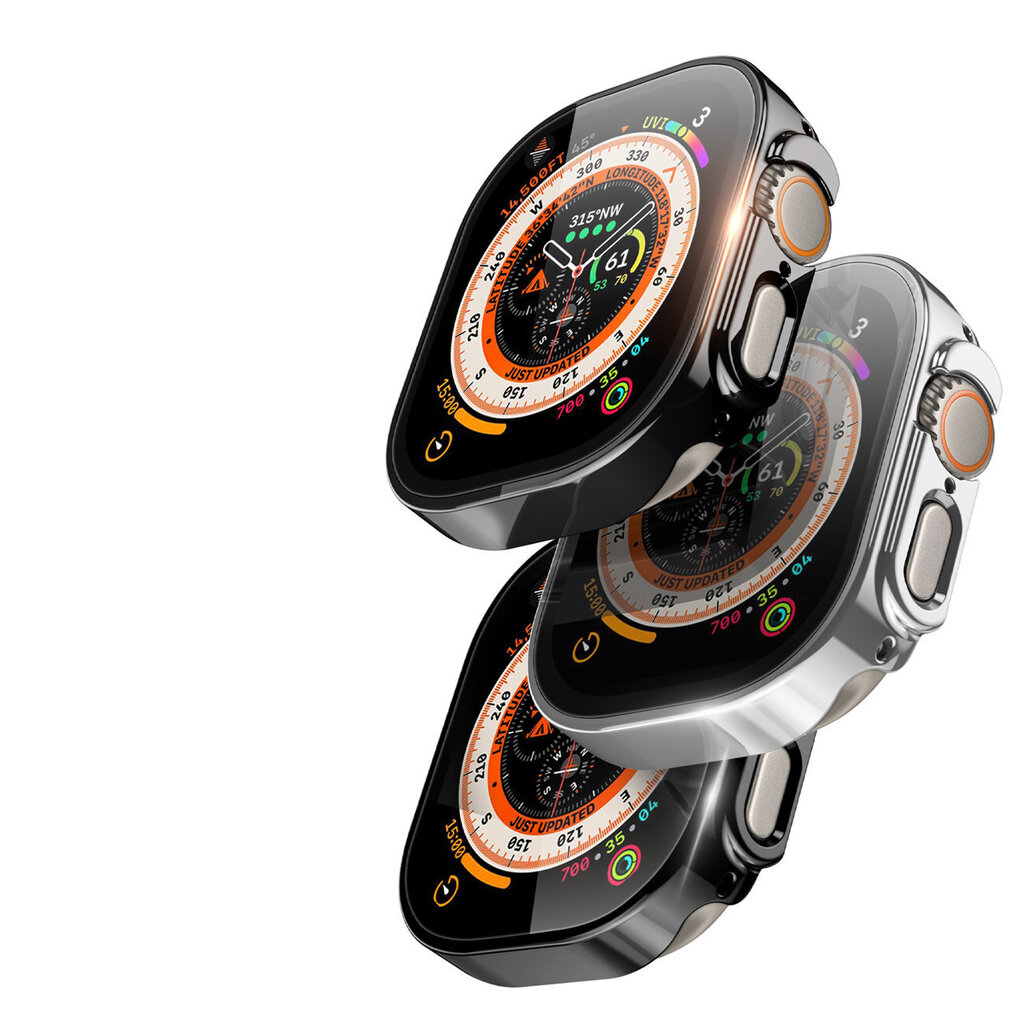 Dux Ducis Hamo, Apple Watch Ultra 49mm, musta hinta ja tiedot | Älykellojen ja aktiivisuusrannekkeiden lisätarvikkeet | hobbyhall.fi