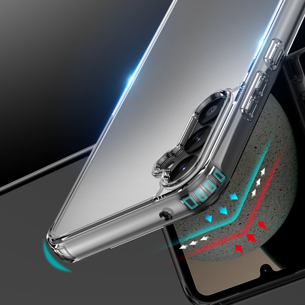 Dux Dux Clin Samsung Galaxy A34 5G, läpinäkyvä hinta ja tiedot | Puhelimen kuoret ja kotelot | hobbyhall.fi