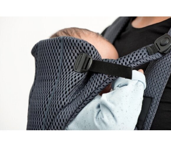 Kantoreppu Babybjorn Move Anthracite, 3D Mesh hinta ja tiedot | Kantoreput | hobbyhall.fi