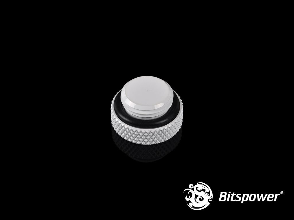 BitSpower Plug 1/4" - Valkoinen (BP-DWWP-C06) hinta ja tiedot | Vesijäähdytystarvikkeet | hobbyhall.fi