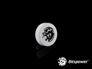 BitSpower Plug 1/4" - Valkoinen (BP-DWWP-C06) hinta ja tiedot | BitsPower Tietokoneen komponentit | hobbyhall.fi