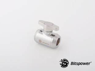 BitsPower 1/4", hopea, BP-MVV-SLSL hinta ja tiedot | Vesijäähdytystarvikkeet | hobbyhall.fi