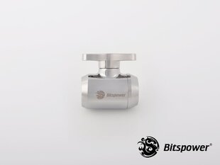 BitsPower 1/4", hopea, BP-MVV-SLSL hinta ja tiedot | Vesijäähdytystarvikkeet | hobbyhall.fi