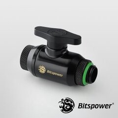 BitsPower valve, G1/4", BP-MVVRGIG14-MBKBK hinta ja tiedot | Vesijäähdytystarvikkeet | hobbyhall.fi