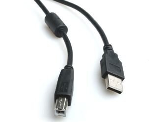 USB 2.0 A-plug B-plug 3 m (10 ft) cable hinta ja tiedot | Kaapelit ja adapterit | hobbyhall.fi