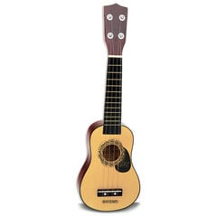 Puinen ukulele 4 kielellä Bontempi hinta ja tiedot | Kehittävät lelut | hobbyhall.fi