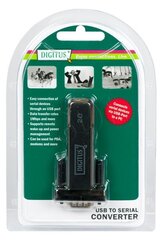 Kaapeli USB-RS232 Digitus, 0,1 m hinta ja tiedot | Kaapelit ja adapterit | hobbyhall.fi